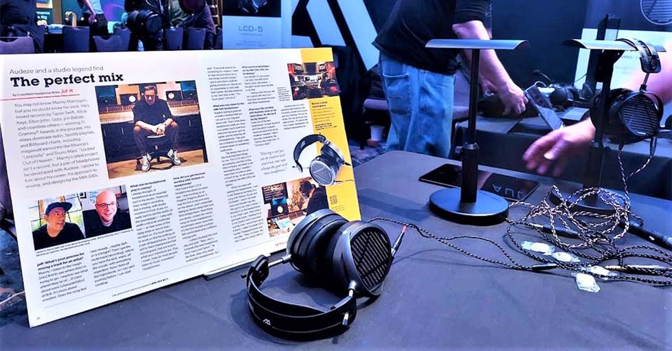 Audeze booth at CanJam NYC 2023